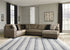 Abalone Chocolate RAF Sectional - WCC Furniture & Mattress Center Lafayette & Lake Charles