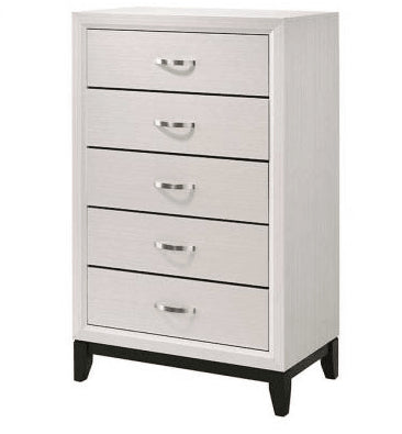 Akerson White Chest - WCC Furniture & Mattress Center Lafayette & Lake Charles