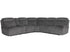 Aldo Airy Midnight 6 Piece Power Reclining Sectional - WCC Furniture & Mattress Center Lafayette & Lake Charles