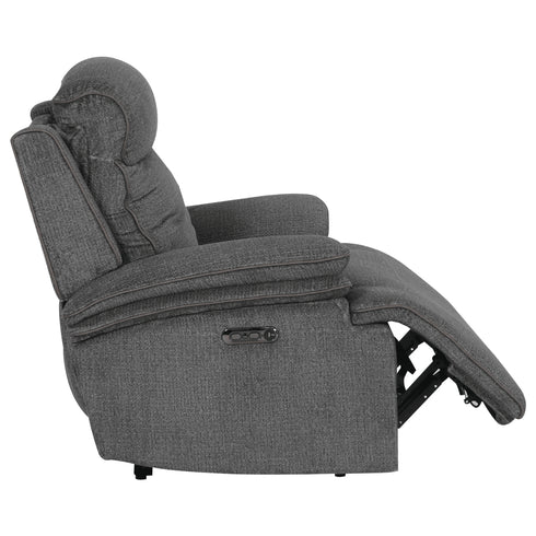 Aldo Airy Midnight Power Zero Gravity Recliner - WCC Furniture & Mattress Center Lafayette & Lake Charles