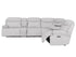 Aldo Airy Snow 6 Piece Power Reclining Sectional - WCC Furniture & Mattress Center Lafayette & Lake Charles
