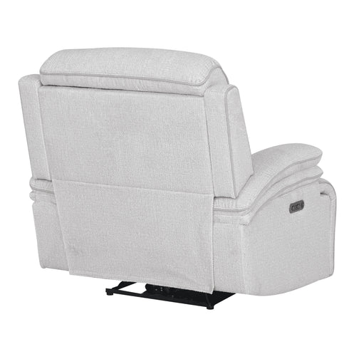 Aldo Airy Snow Power Zero Gravity Recliner - WCC Furniture & Mattress Center Lafayette & Lake Charles