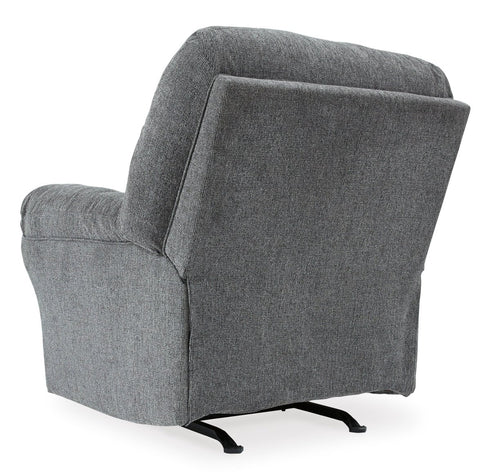 Allmaxx Pewter Rocker Recliner - WCC Furniture & Mattress Center Lafayette & Lake Charles