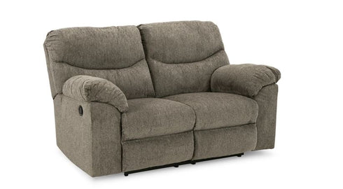 Alphons Putty Reclining Loveseat - WCC Furniture & Mattress Center Lafayette & Lake Charles