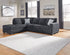 Altari Slate Full Sleeper Sectional w/ LAF Chaise - WCC Furniture & Mattress Center Lafayette & Lake Charles
