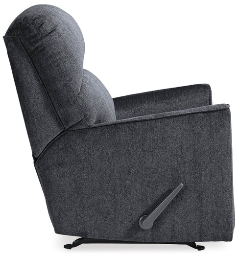 Altari Slate Rocker Recliner - WCC Furniture & Mattress Center Lafayette & Lake Charles