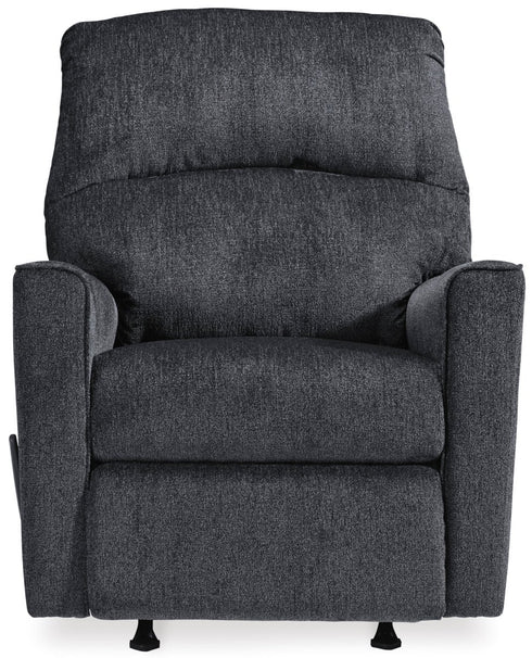 Altari Slate Rocker Recliner - WCC Furniture & Mattress Center Lafayette & Lake Charles