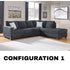 Altari Slate Sectional - WCC Furniture & Mattress Center Lafayette & Lake Charles