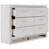 Altyra White Dresser & Mirror - WCC Furniture & Mattress Center Lafayette & Lake Charles