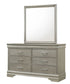 Amalia Full Bed, Dresser & Mirror