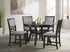 Amherst Dark 5 Piece Dining Set - WCC Furniture & Mattress Center Lafayette & Lake Charles