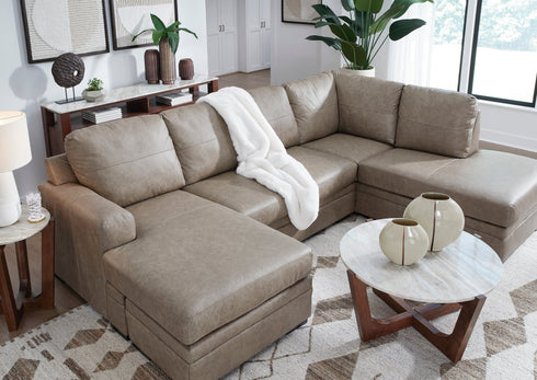 Amuleto Desert RAF Corner Chaise Sectional - WCC Furniture & Mattress Center Lafayette & Lake Charles