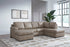 Amuleto Desert RAF Corner Chaise Sectional - WCC Furniture & Mattress Center Lafayette & Lake Charles