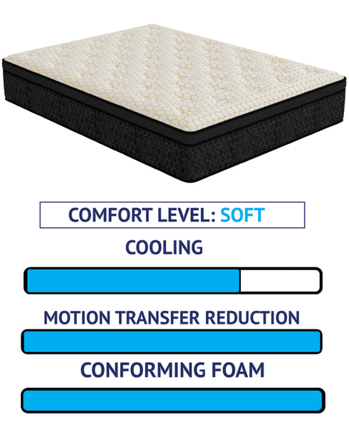 Anthony Plush Hybrid Eurotop - WCC Furniture & Mattress Center Lafayette & Lake Charles