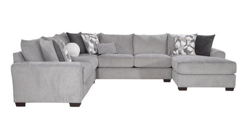 Apollo Gray Sectional - WCC Furniture & Mattress Center Lafayette & Lake Charles