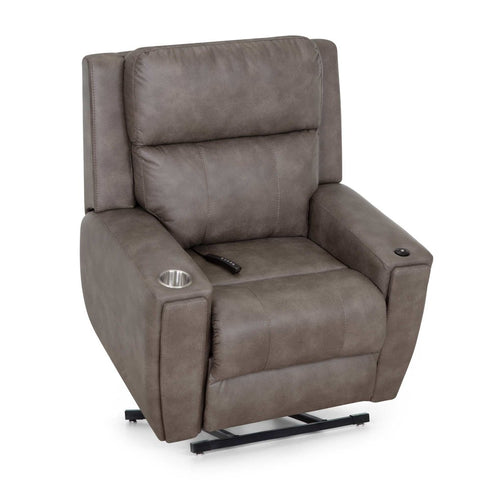 Arbor Kingswood Pebble Power Lift Recliner - WCC Furniture & Mattress Center Lafayette & Lake Charles