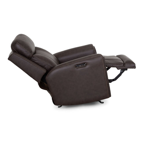 Argent Duvall Coffee Power Rocker Recliner - WCC Furniture & Mattress Center Lafayette & Lake Charles