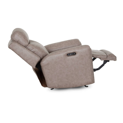 Argent Duvall Greige Power Rocker Recliner - WCC Furniture & Mattress Center Lafayette & Lake Charles