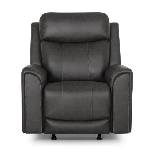 Argent Duvall Slate Power Rocker Recliner - WCC Furniture & Mattress Center Lafayette & Lake Charles
