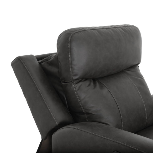 Argent Duvall Slate Power Rocker Recliner - WCC Furniture & Mattress Center Lafayette & Lake Charles