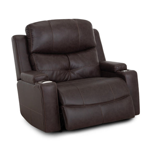 Arlington Duvall Coffee Power Rocker Recliner - WCC Furniture & Mattress Center Lafayette & Lake Charles