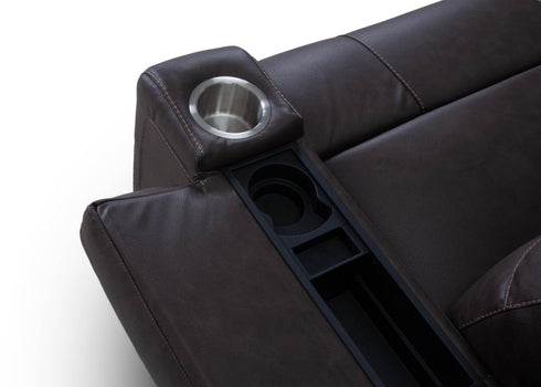 Arlington Duvall Coffee Power Rocker Recliner - WCC Furniture & Mattress Center Lafayette & Lake Charles