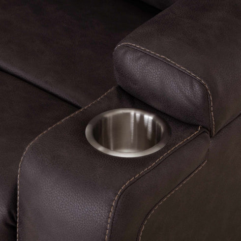 Arlington Duvall Coffee Power Rocker Recliner - WCC Furniture & Mattress Center Lafayette & Lake Charles