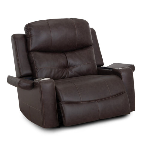 Arlington Duvall Coffee Power Rocker Recliner - WCC Furniture & Mattress Center Lafayette & Lake Charles