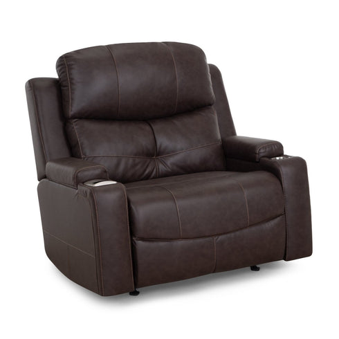 Arlington Duvall Coffee Power Rocker Recliner - WCC Furniture & Mattress Center Lafayette & Lake Charles