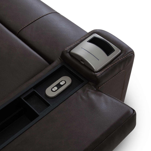 Arlington Duvall Coffee Power Rocker Recliner - WCC Furniture & Mattress Center Lafayette & Lake Charles