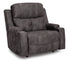 Arlington Monroe Ebony Power Rocker Recliner - WCC Furniture & Mattress Center Lafayette & Lake Charles