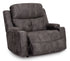 Arlington Monroe Ebony Power Rocker Recliner - WCC Furniture & Mattress Center Lafayette & Lake Charles