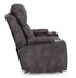 Arlington Monroe Ebony Power Rocker Recliner - WCC Furniture & Mattress Center Lafayette & Lake Charles