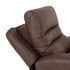 Aspen Duvall Mocha Power Swivel Rocker Recliner - WCC Furniture & Mattress Center Lafayette & Lake Charles