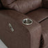 Aspen Duvall Mocha Power Swivel Rocker Recliner - WCC Furniture & Mattress Center Lafayette & Lake Charles