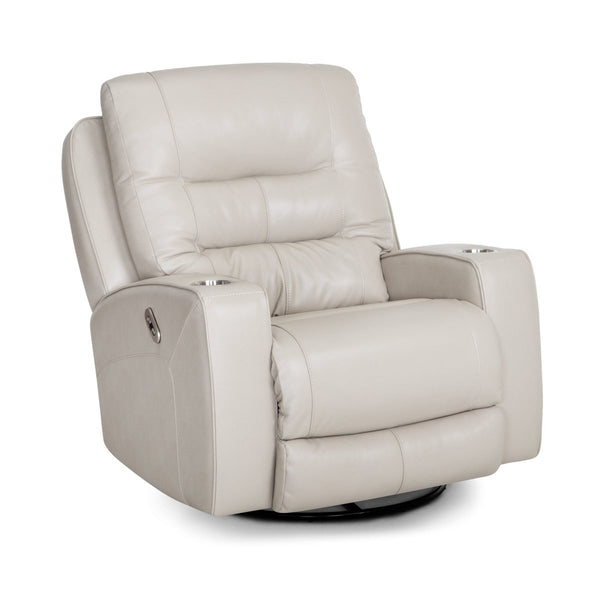 Aspen Holt Stone Power Swivel Rocker Recliner - WCC Furniture & Mattress Center Lafayette & Lake Charles