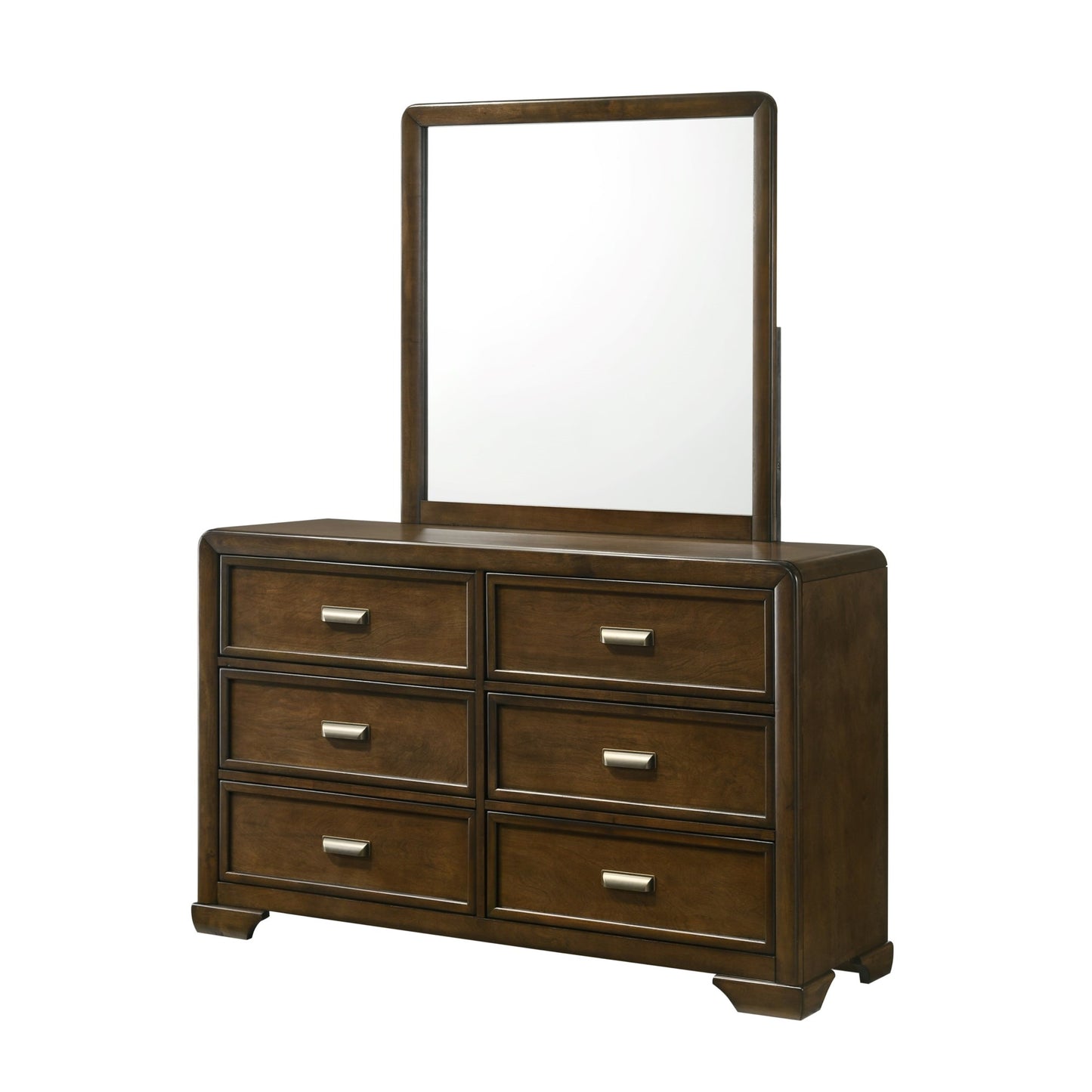 Coffield Brown Dresser & Mirror