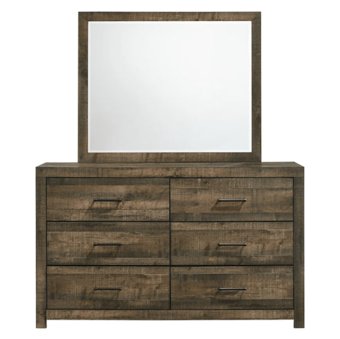 Bailey Driftwood Dresser & Mirror - WCC Furniture & Mattress Center Lafayette & Lake Charles
