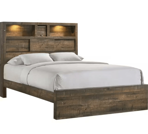 Bailey Driftwood Music Bed - WCC Furniture & Mattress Center Lafayette & Lake Charles