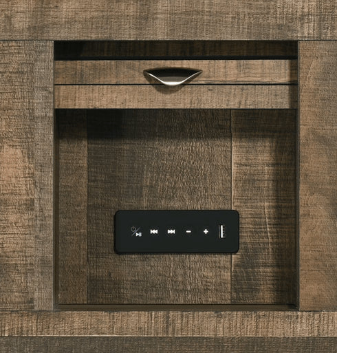 Bailey Driftwood Music Bed - WCC Furniture & Mattress Center Lafayette & Lake Charles