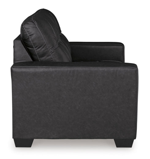 Barlin Mills Carbon Loveseat - WCC Furniture & Mattress Center Lafayette & Lake Charles