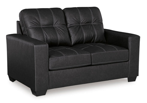 Barlin Mills Carbon Loveseat - WCC Furniture & Mattress Center Lafayette & Lake Charles