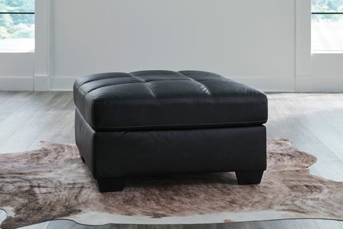 Barlin Mills Carbon Oversized Ottoman - WCC Furniture & Mattress Center Lafayette & Lake Charles