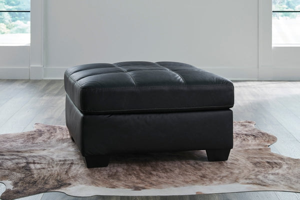 Barlin Mills Carbon Oversized Ottoman - WCC Furniture & Mattress Center Lafayette & Lake Charles