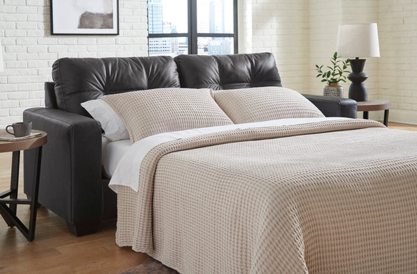 Barlin Mills Carbon Queen Sleeper Sofa - WCC Furniture & Mattress Center Lafayette & Lake Charles