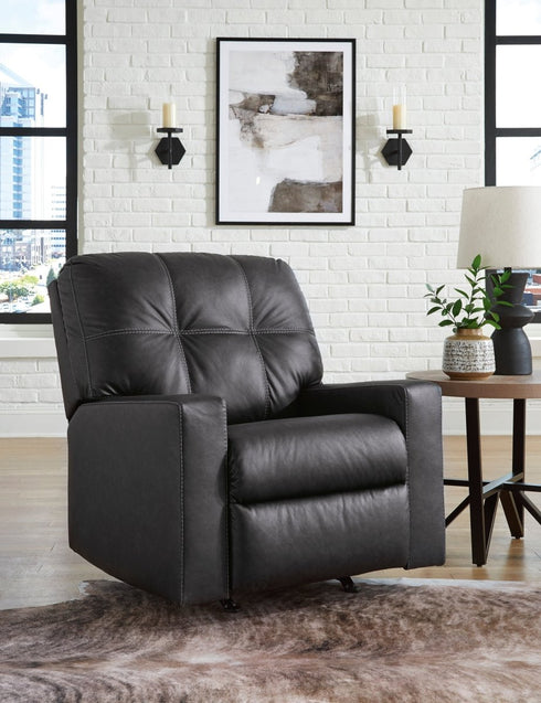 Barlin Mills Carbon Rocker Recliner - WCC Furniture & Mattress Center Lafayette & Lake Charles