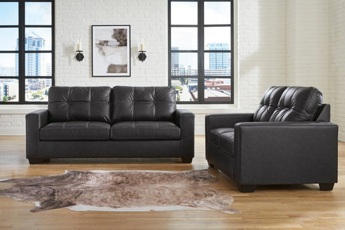 Barlin Mills Carbon Sofa & Loveseat - WCC Furniture & Mattress Center Lafayette & Lake Charles