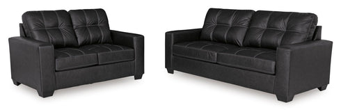 Barlin Mills Carbon Sofa & Loveseat - WCC Furniture & Mattress Center Lafayette & Lake Charles