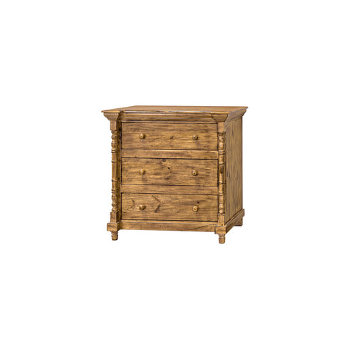 Beasley Smooth Pecan Nightstand - WCC Furniture & Mattress Center Lafayette & Lake Charles