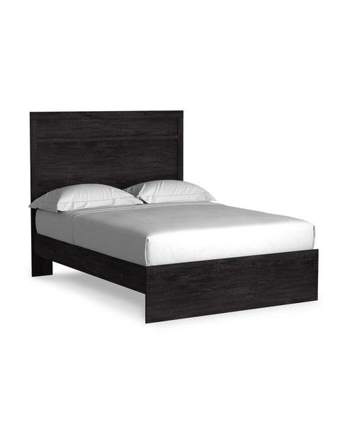 Belachime Charcoal Panel Bed - WCC Furniture & Mattress Center Lafayette & Lake Charles